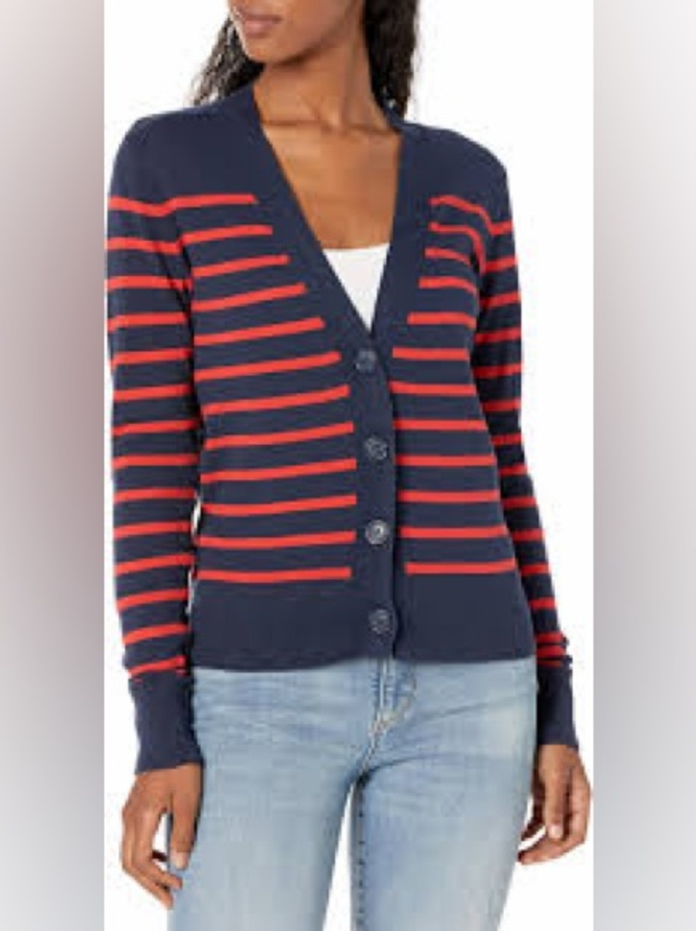 J.Crew Cotton Cardigan L PTP 22” NWOT